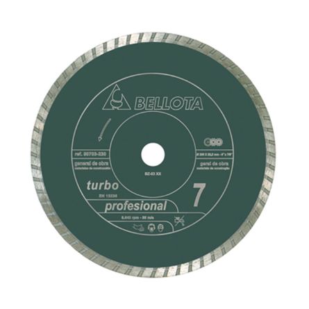 Imagen de Disco diamante turbo profesional Bellota 50703