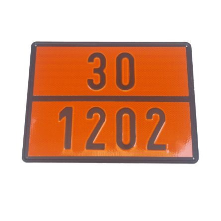 Imagen de Panel naranja mercancias peligrosas 30/1202