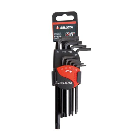Imagen de Juego 9 llaves torx Bellota 6459-9T