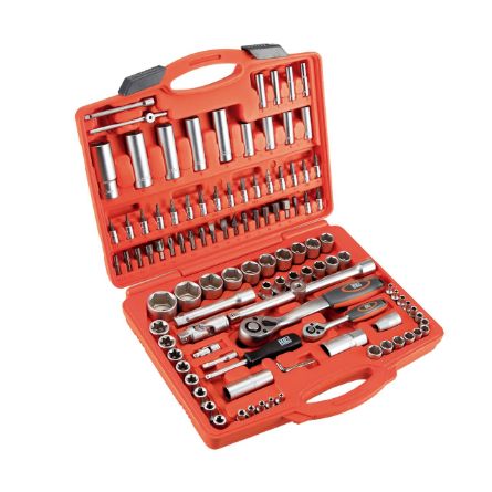 Imagen de Juego llaves vaso 1/2" y 1/4" - 1/4" 110 piezas Alyco