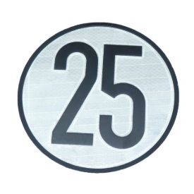 Imagen de Disco limitación velocidad 25 km/h