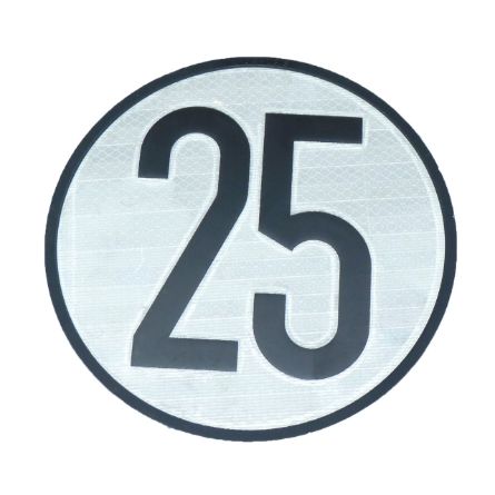 Imagen de Disco limitación velocidad 25 km/h