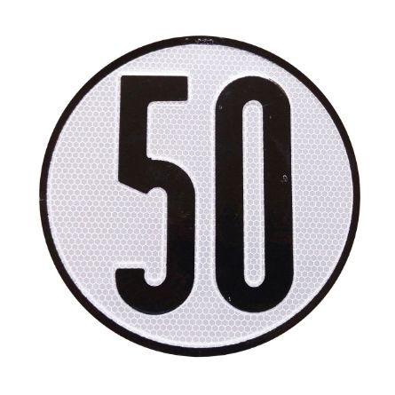 Imagen de Disco limitación velocidad 50 km/h