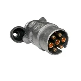 Imagen de Clavija 7 polos 12 V aluminio