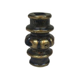 Imagen de Macolla laton envejecido 90x55 agujero 16 mm