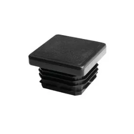 Imagen de Tapón contera cuadrado 80x80 mm negro para tubo estructural Fortaps