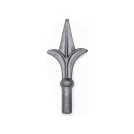 Imagen de Punta lanza forja flor de lis 20x200 mm