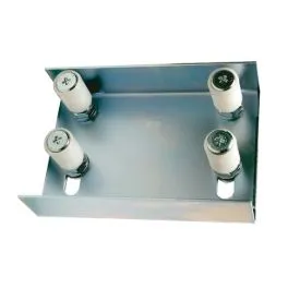 Imagen de Soporte regulable 4 rodillos pequeño para puerta corredera Aumon