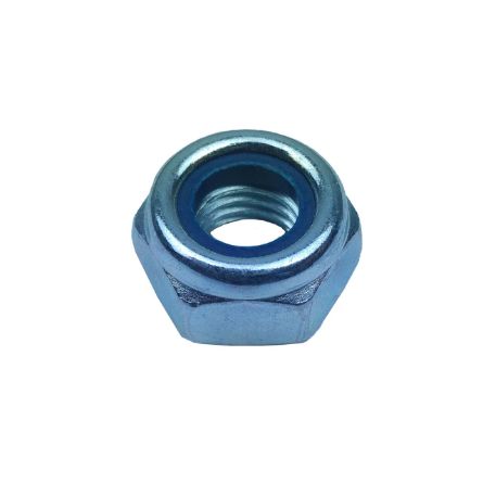 Imagen de Tuerca hexagonal autoblocante DIN 985 8:8 zincada