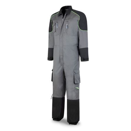 Imagen de Buzo tergal gris-negro 588 BGN