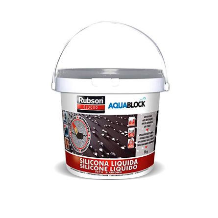 Imagen de Silicona impermeabilizante Rubson Aquablock SL3000 1 Kg