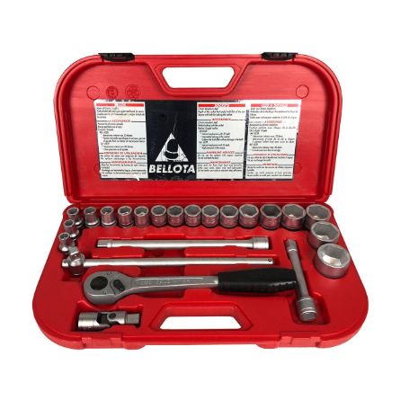 Imagen de Juego llaves vaso Bellota 6592-1/2 H1