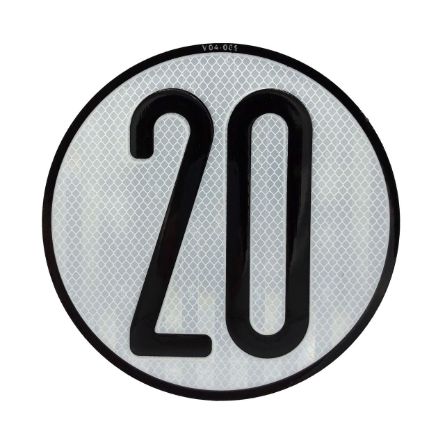 Imagen de Disco limitación velocidad 20 km/h