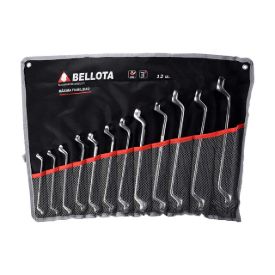 Imagen de Bolsa 12 llaves estrella acodada Bellota 6492-12 BS