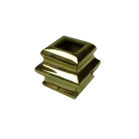 Imagen de Macolla central latón agujero cuadrado 16 mm 80070