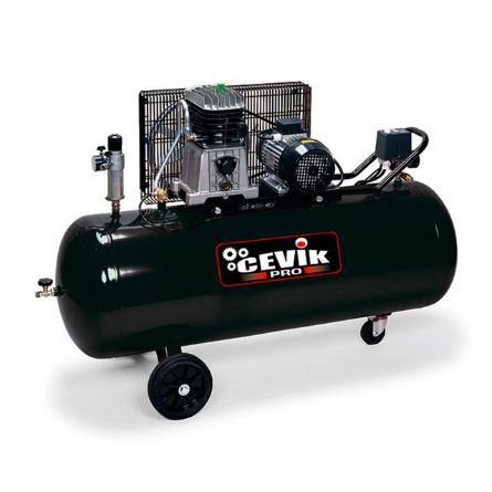 Imagen de Compresor de aire comprimido Cevik AB200/3M 200 litros