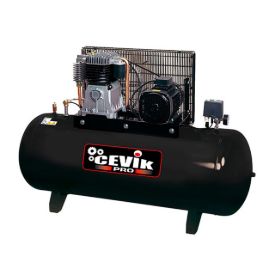 Imagen de Compresor de aire comprimido fijo Cevik AB300/525TF 270 litros
