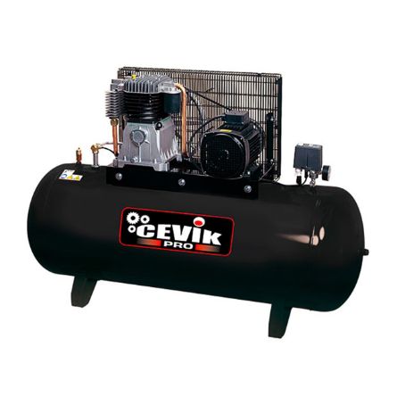 Imagen de Compresor de aire comprimido fijo Cevik AB300/525TF 270 litros
