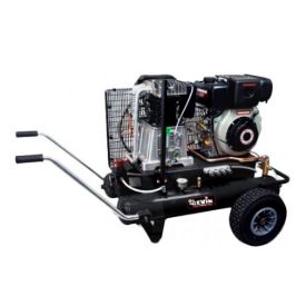 Imagen de Compresor de aire comprimido gasolina Cevik AGRI75DIESEL 17+17 litros