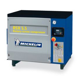 Imagen de Compresor de aire comprimido de tornillo Michelin RSX5,5