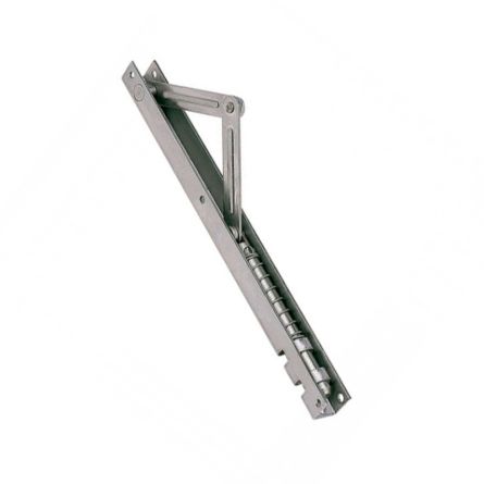 Imagen de Pasador automático compás inox puerta batiente 2 hojas Aumon