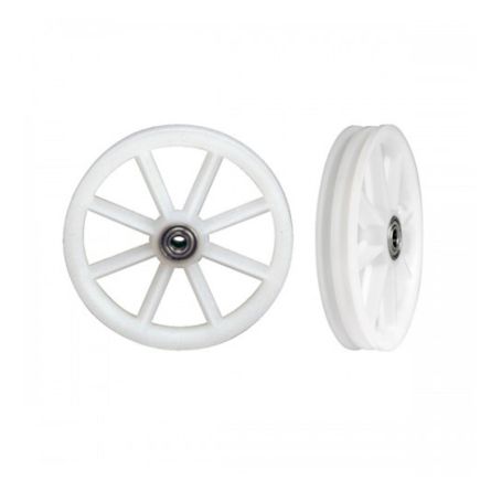 Imagen de Polea nylon 2 canales doble rodamiento Aumon