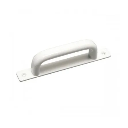 Imagen de Asa tirador de aluminio recto con placa Aumon