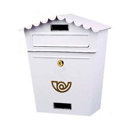 Imagen de Buzón modelo chalet 908-4 blanco