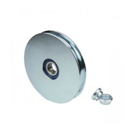 Imagen de Polea acero una canal redondo Aumon