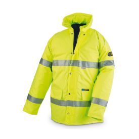 Imagen de Parka Fluo alta visibilidad amarilla