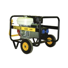 Imagen de Generador eléctrico Ayerbe AY-6000 AVR A/E 5600W motor Honda