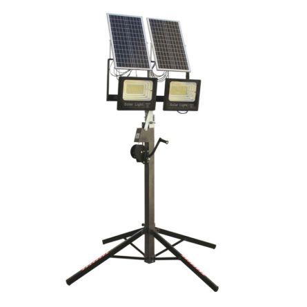 Imagen de Focos led placa solar con trípode 200 W Ayerbe