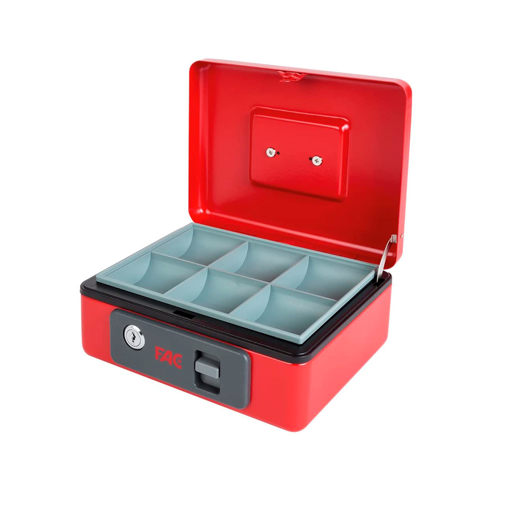 Caja Fuerte Fac Seguridad Y Estilo En Rojo Caja Caudales Combinacion