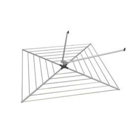 Imagen de Tendedero exterior aluminio Eolo giratorio 2 brazos