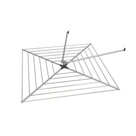 Imagen de Tendedero exterior aluminio Eolo giratorio 2 brazos