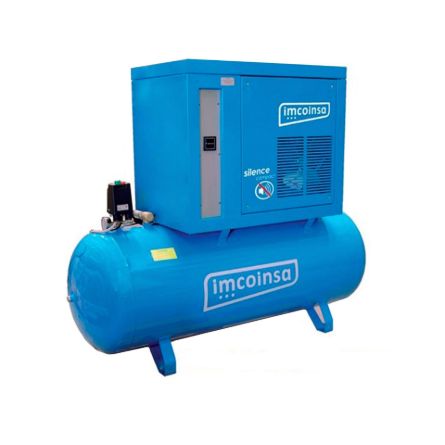 Imagen de Compresor insonorizado trifásico 10 HP 500 litros Imcoinsa 04885