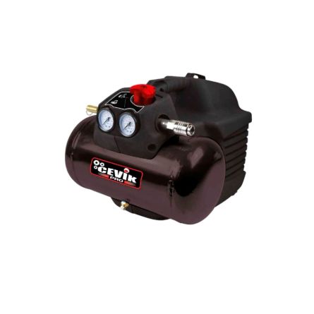 Imagen de Compresor de aire comprimido 6 litros 1,5 HP Cevik PRO7
