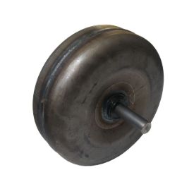 Imagen de Rueda metálica con eje 250x80x30