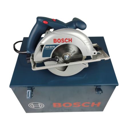 Imagen de Sierra circular Bosch GKS 55 CE + maletín metálico