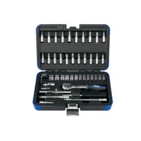 Imagen de Juego llaves vaso 1/4 46 piezas Karpatools