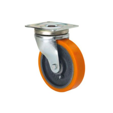 Imagen de Rueda giratoria poliuretano Alex 55-HU 150 mm 800 Kg sin freno