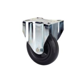 Imagen de Rueda fija goma Alex ZV-PS 150 mm 150 kg sin freno