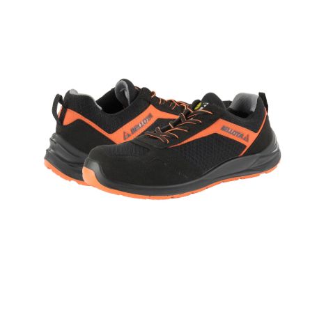 Imagen de Zapato seguridad S1P Bellota Flex negro-naranja FTW05