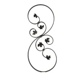 Imagen de Adorno forja con hojas 14X6X870 mm