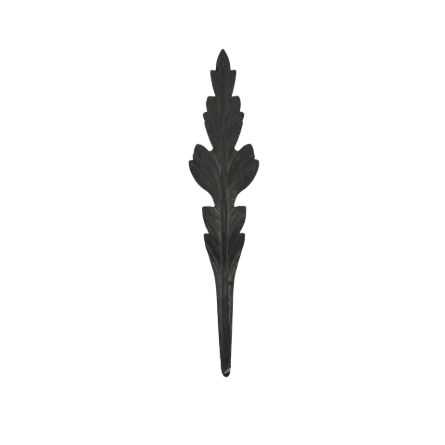 Imagen de Remate forja flor de lis 300X67X3,5 mm