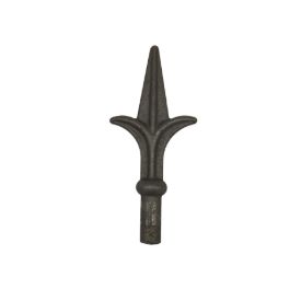Imagen de Punta lanza forja flor de lis 16x160 mm