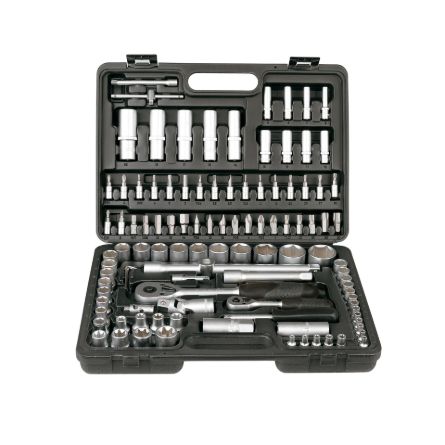 Imagen de Juego llaves vaso y destornilladores 1/4 - 1/2 108 piezas Karpatools