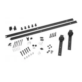 Imagen de Kit herrajes puerta corredera rústica Aumon Cuadro
