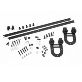Imagen de Kit herrajes puerta corredera rústica Aumon Doble
