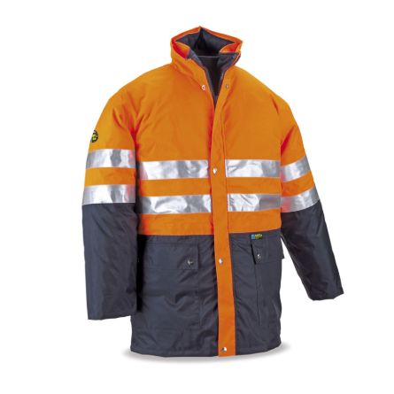 Imagen de Parka alta visibilidad triple uso naranja